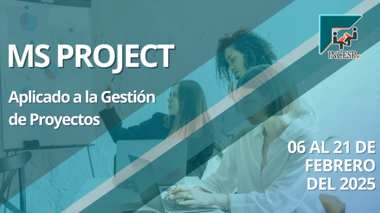 MS PROJECT APLICADO A LA GESTIÓN DE PROYECTOS